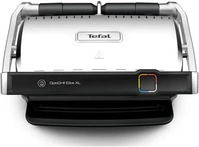 TEFAL GC760D, Tefal GC760D Optigrill Elite XL Kontaktgrill, Edelstahl/Schwarz