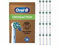 Oral-B Pro CrossAction 16er Aufsteckbürste weiß