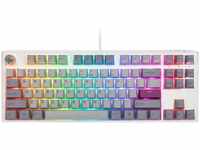 Ducky DKON2187ST-PUSPDMIWHHC2, Ducky One 3 Mist Grey TKL Gaming Tastatur, RGB...