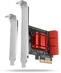 AXAGON PCES-SA6 PCIe Controller 6x internal SATA 6G port, LP ZUUS-608