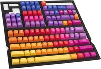 Ducky DKSA108-USADZZWSG, Ducky Afterglow ABS Double-Shot Keycap Set, US Layout