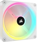 Corsair iCUE LINK QX140 RGB Series, PWM L&uuml;fter - 140mm, wei&szlig; LUCS-118
