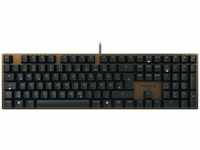 Cherry G80-3950LIBDE-2, Cherry KC 200 MX Gaming Tastatur, MX2A Brown - schwarz/bronze