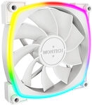 Montech RX120 PWM ARGB Reverse L&uuml;fter - 120mm, wei&szlig; LUMT-007