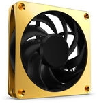 Alphacool Apex Stealth Metall L&uuml;fter 120 mm, 2.000 U/min - gold LUAC-053
