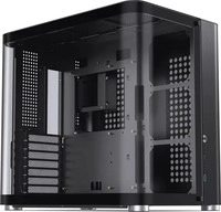 Jonsbo TK-2 Black, Jonsbo TK-2 2.0 Midi-Tower, Tempered Glass - schwarz