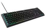 Corsair Gaming K55 Core RGB Gaming Tastatur, Full-Size (100%), Rubber Dome &ndash;