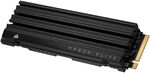 Corsair MP600 Elite NVMe SSD, PCIe 4.0 M.2 Typ 2280 - 1 TB mit K&uuml;hlk&ouml;rper SSCS-112