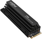 Crucial T705 NVMe SSD, PCIe 5.0, M.2 Typ 2280, mit K&uuml;hlk&ouml;rper - 1TB SSCC-112