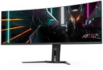 GIGABYTE Aorus CO49DQ, 49 Zoll Curved Gaming Monitor, 144 Hz, OLED, FreeSync Premium