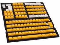 Ducky DKSA109-DEPDYDYYWO1, Ducky PBT Double-Shot Keycap Set Yellow - DE Layout