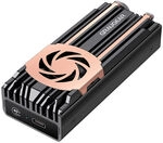 Graugear Externes USB 4.0-Aluminiumgeh&auml;use mit L&uuml;fter ZUWE-575