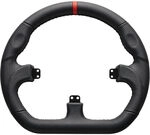 Asetek SimSports GT Rim - Closed D, Leder - schwarz GAJO-553