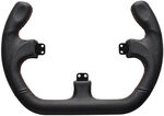 Asetek SimSports 40-035-0035014, Asetek SimSports GT Rim - Open D, Leder