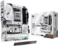 ASRock X870 Steel Legend WiFi Mainboard, Sockel AM5, AMD X870, ATX, DDR5 MBAR-488