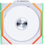 Lian Li 12SL1W1W, Lian Li UNI FAN SL Wireless ARGB PWM L&uuml;fter - 120 mm, wei&szlig;