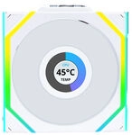 Lian Li 12RSLLCD1W1W, Lian Li UNI FAN SL Wireless LCD L&uuml;fter, ARGB, PWM - Reverse