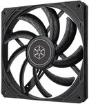 SilverStone SST-AS140B Air Slimmer 140 PWM L&uuml;fter - schwarz LUSV-105