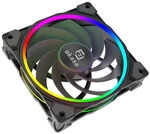 Akasa SOHO AR12 Reverse PWM-L&uuml;fter, RGB - 120mm, schwarz ZUUS-729