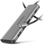 AXAGON HMC-5H USB-C 3.2 Gen 1 hub, 3x USB-A, 4K HDMI, PD 100W, 100cm USB-C cable
