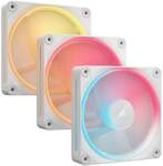 Corsair iCUE Link LX120-R RGB L&uuml;fter, PWM - 3er-Pack, 120mm, wei&szlig; LUCS-177