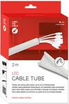 LABEL THE CABLE Kabelschlauch 2m - wei&szlig; ZULC-028
