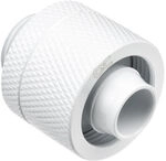 Alphacool Eiszapfen 16/10 mm Anschraubt&uuml;lle G1/4 - wei&szlig; WASC-491
