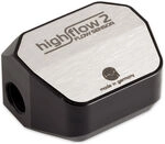 Aqua Computer Durchflusssensor high flow 2, 2x G1/4 - silber/schwarz WAZU-977