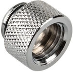 Alphacool Eiszapfen Adapter gerade G1/4 Zoll AG auf G1/4 Zoll IG - chrome silber