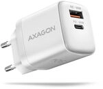 AXAGON ACU-PQ30W Ladeger&auml;t QC3.0,4.0/AFC/FCP/PPS/Apple + PD USB-C, 30W - wei&szlig;