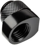 Alphacool Eiszapfen G1/4 Zoll Verl&auml;ngerung Offset MF 8 - schwarz WAZU-1078