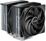 be quiet! Pure Rock Pro 3 CPU-K&uuml;hler, Dual-Tower - 120mm, silber CPBQ-033