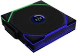 Lian Li 12RTLLCD1W1B, Lian Li UNI FAN TL Wireless LCD L&uuml;fter, ARGB, PWM - Reverse