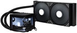 TRYX PANORAMA 240 Komplett-Wasserk&uuml;hlung, 3D-AMOLED-Display - 240mm, schwarz