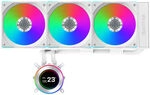 Lian Li HYDROSHIFT II LCD-C 360CL ARGB AiO Wasserk&uuml;hlung - wei&szlig; WASE-941