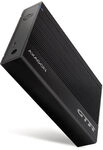 AXAGON EE35-GTR USB-C 3.2 Gen 1 - SATA 6G, 3.5 " " externes Festplattengeh&auml;use,