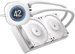 Corsair Nautilus RS 240 LCD ARGB Komplett-Wasserk&uuml;hlung - 240 mm, wei&szlig; WASE-973