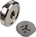 EK Water Blocks EK-Quantum Torque Verschlussstopfen G1/4 Zoll - mit EKWB Logo, Nickel