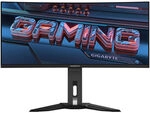 GIGABYTE MO34WQC2, 34 Zoll Gaming Monitor, Curved, 240 Hz, FreeSync Premium Pro,