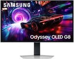Samsung Odyssey OLED G8 G81SF, 27 Zoll 4K Gaming Monitor, 240 Hz, QD-OLED, G-SYNC