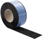LABEL THE CABLE TOUGH TAPE STRAP Klettband-Rolle - schwarz, 5m, 50mm ZULC-045