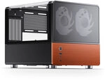 Jonsbo V12 PC-Geh&auml;use, Mini-Tower, Micro-ATX - schwarz GEJB-164