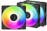 ARCTIC P14 Pro Reverse A-RGB PWM L&uuml;fter - 140mm, schwarz, 3er-Pack LUAR-149