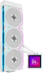 Lian Li HydroShift II LCD-S 360TL AiO-Wasserk&uuml;hlung, RGB, LCD-Display - 360mm, wei&szlig;