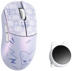 WLMouse HUAN-BLACK-O, WLMOUSE HUAN Gaming Maus, Omron Optical Switches - schwarz