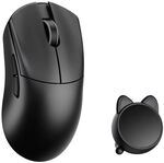 WLMOUSE HUAN Gaming Maus, Omron Optical Switches - schwarz GAMO-1377