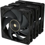 ASUS ProArt PF120 PWM Geh&auml;usel&uuml;fter, 3.000 U/min, 28 mm - 3er-Pack, schwarz