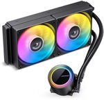 Jonsbo TG-240 AiO Wasserk&uuml;hlung, ARGB - 240mm, schwarz WASE-962