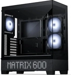 PHANTEKS PH-XT523VM1_DBK01, Phanteks XT View Matrix PC-Geh&auml;use, Midi-Tower, E-ATX,