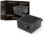 Montech BETA 2 80 PLUS Bronze Netzteil, ATX 3.1, PCIe 5.1 - 850 Watt, schwarz